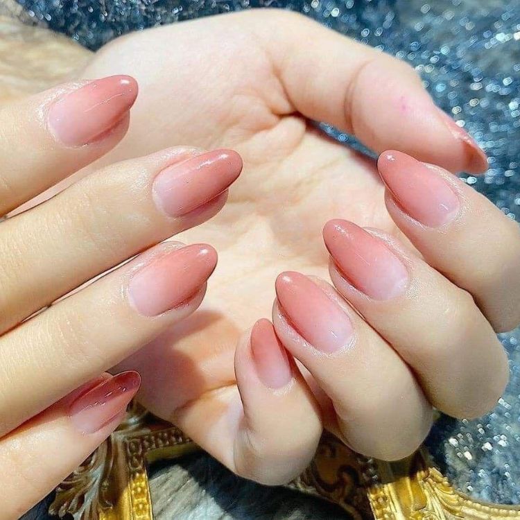 Mẫu nail cô dâu style Hàn Quốc