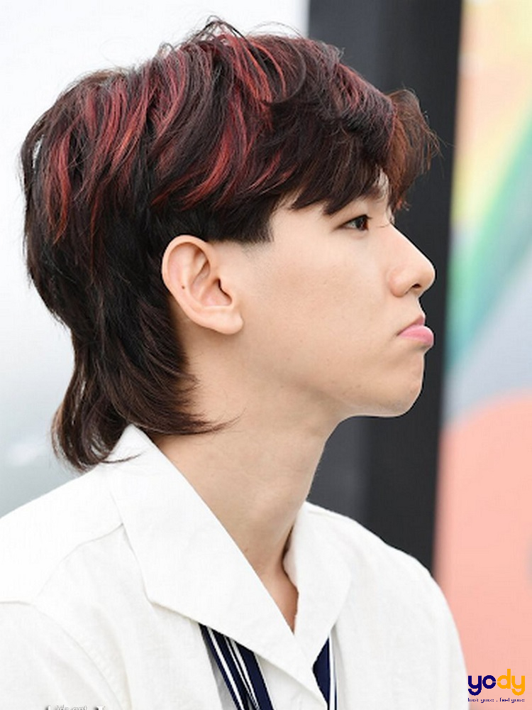 Kiểu tóc mullet side part