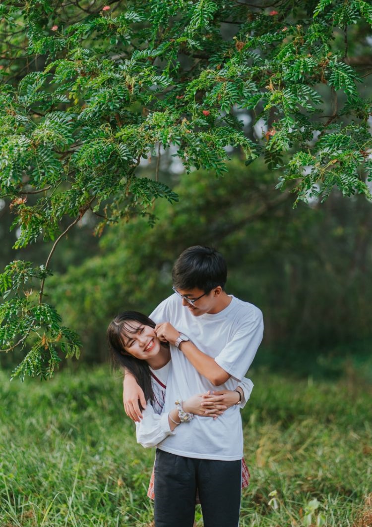 Chụp ảnh ngoại cảnh couple đáng yêu