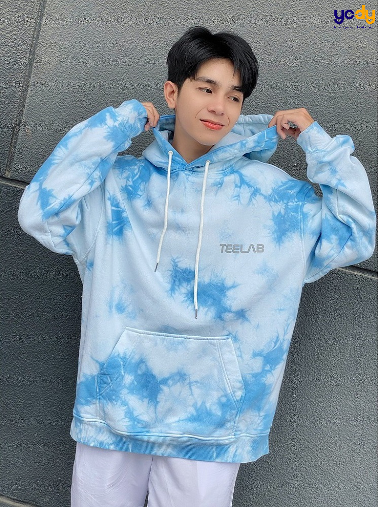 Áo hoodie tie dye