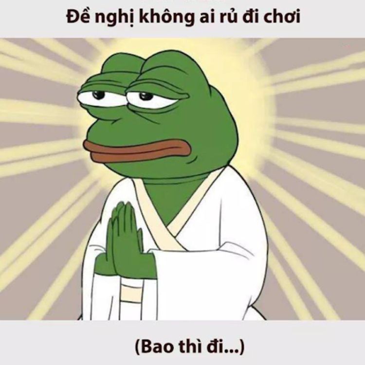 Meme hết tiền