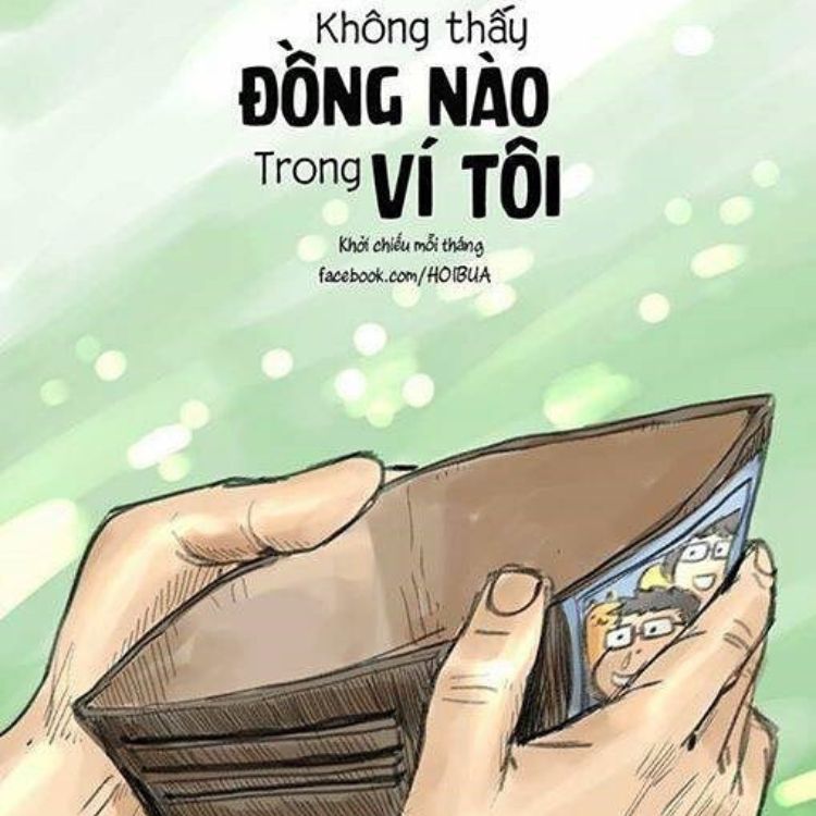 Meme hết tiền