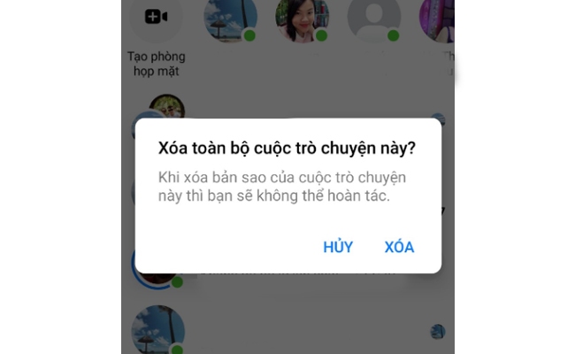 cách khôi phục tin nhắn đã xóa trên messenger