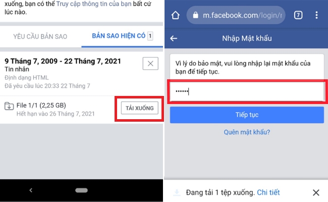 cách khôi phục tin nhắn đã xóa trên messenger