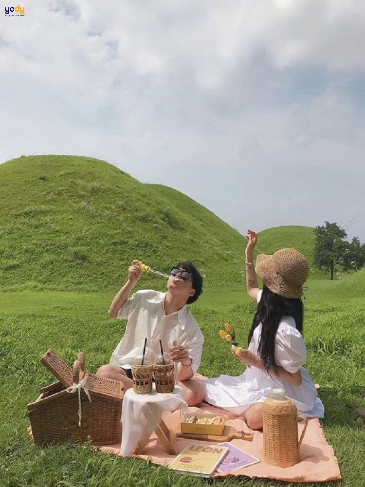 Cách chụp ảnh picnic đẹp toàn cảnh