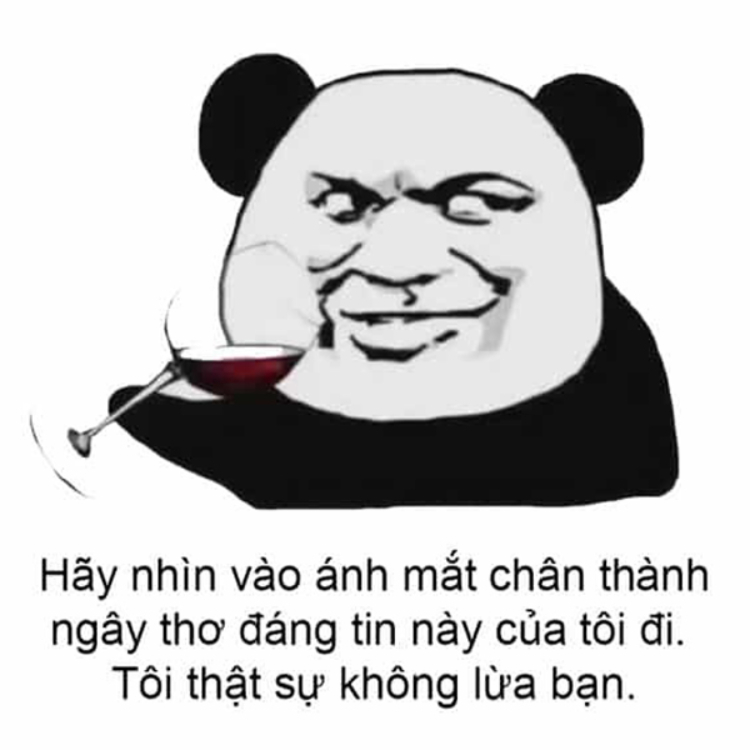 Ảnh meme biểu cảm gian xảo