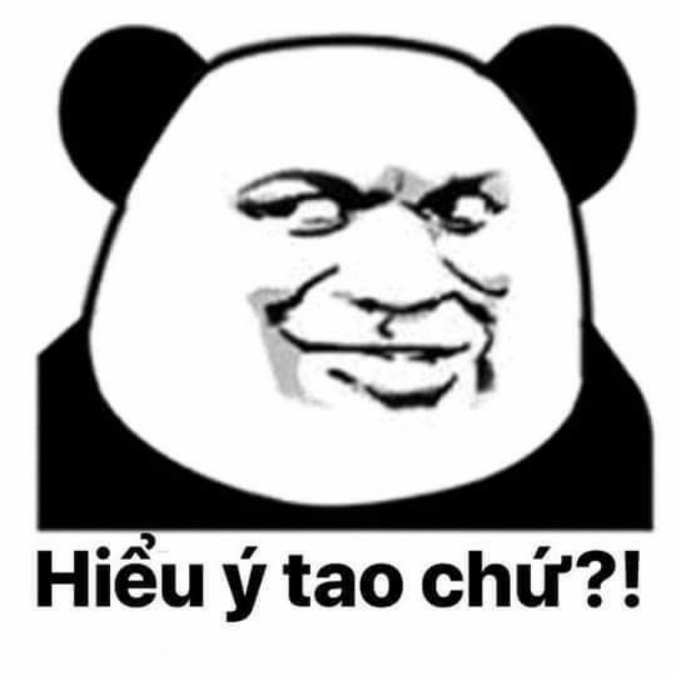 Meme gấu trúc nham hiểm