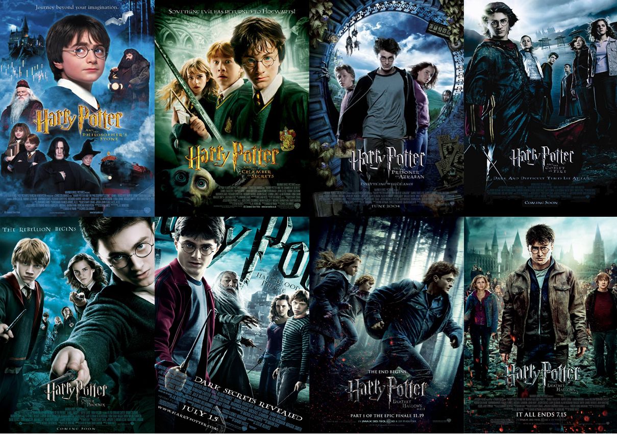 harry potter có mấy phần