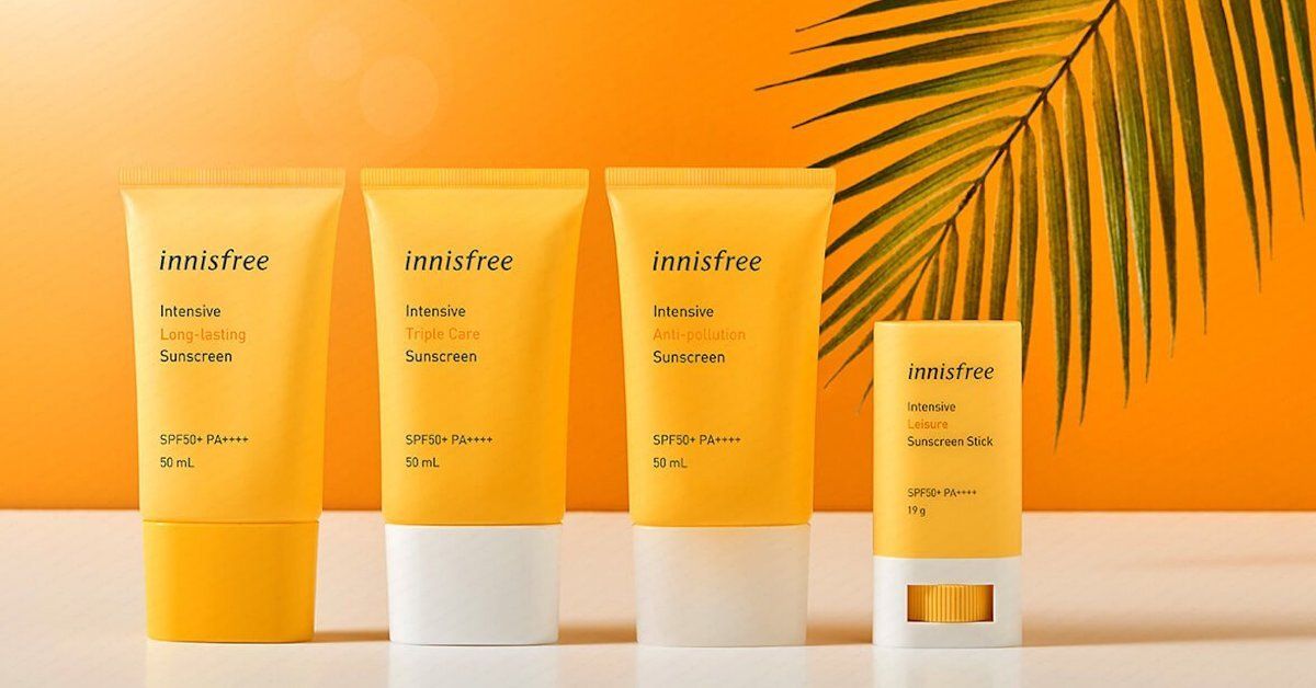 kem chống nắng innisfree vàng