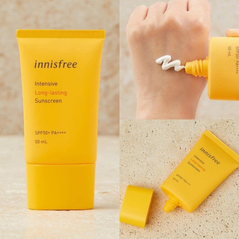 kem chống nắng innisfree vàng