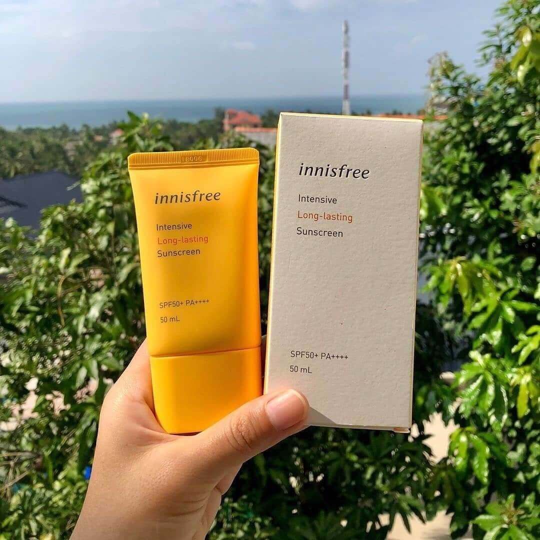 kem chống nắng innisfree vàng