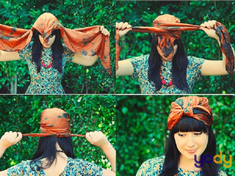 khăn turban quàng cổ