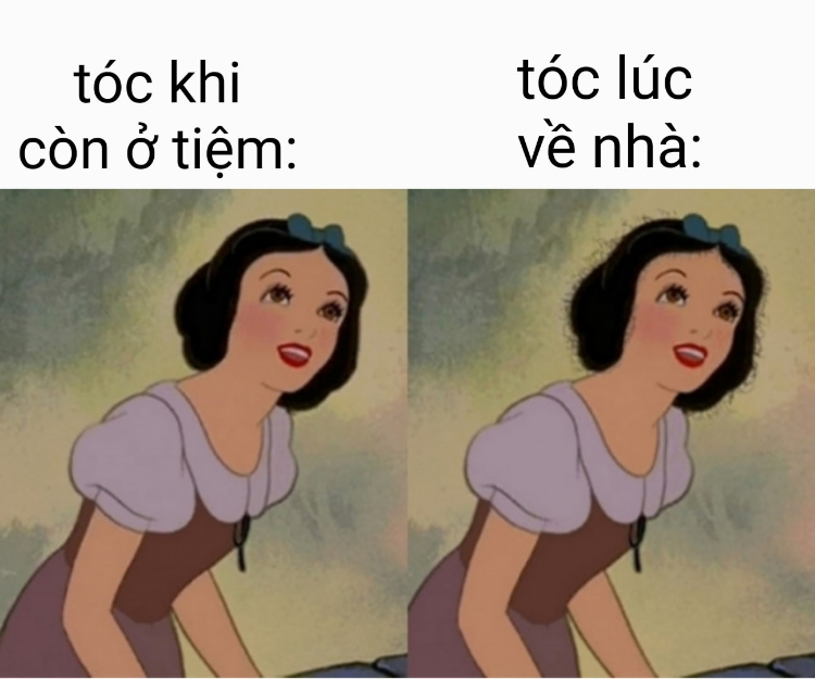 Ảnh meme chế Bạch Tuyết