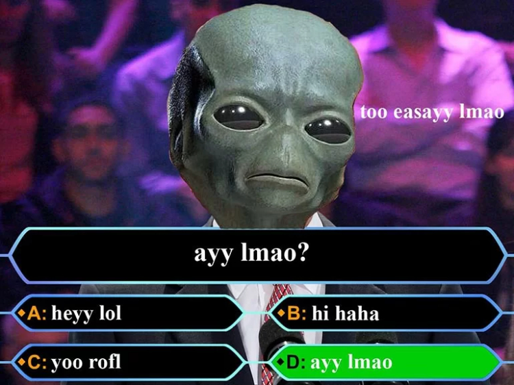 Ảnh meme Ayy Lmao