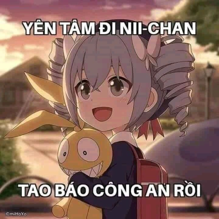 Ảnh meme anime hài hước, hóm hỉnh