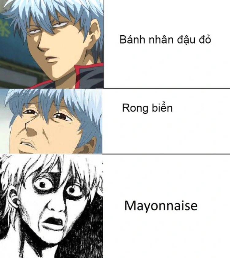 Ảnh meme anime sáng tạo