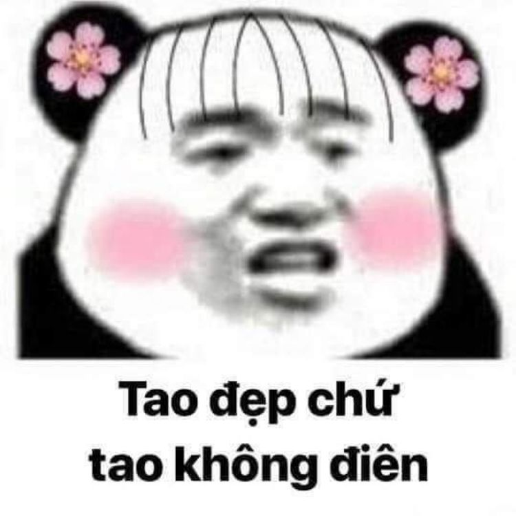 Tao đẹp chứ tao không điên