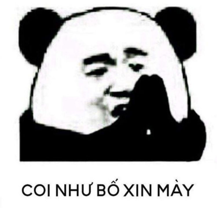 Coi như bố xin mày