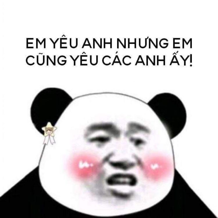 Em yêu anh những cũng yêu các anh ấy!!!