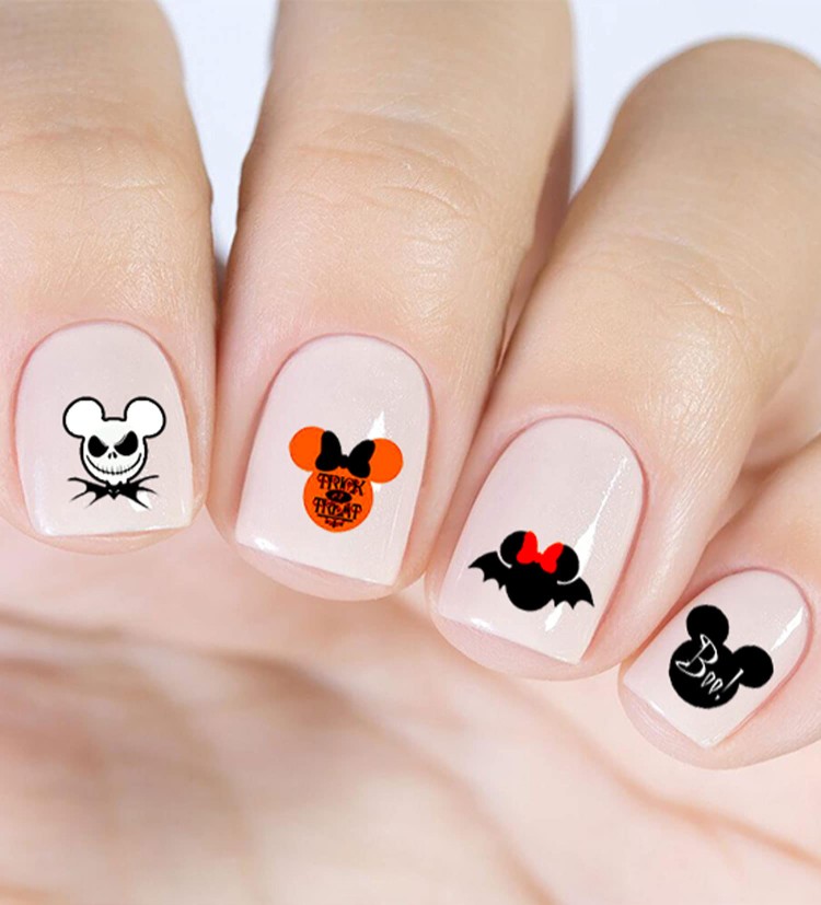 Nail box hoạ tiết Mickey cá tính