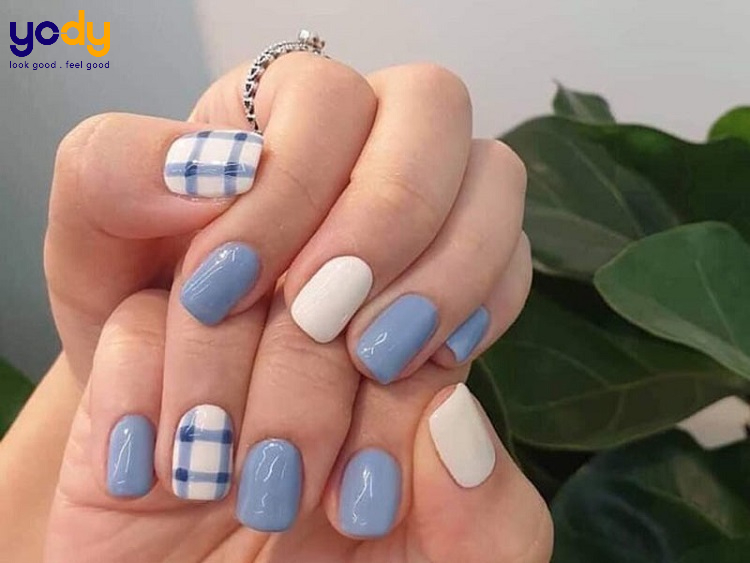 Nail xinh đi biển chủ đề nhiệt đới