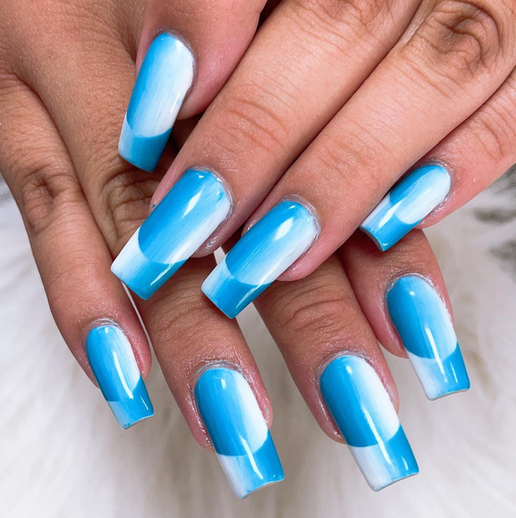 Mẫu nail ombre đẹp