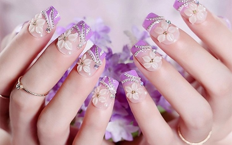 Mẫu nail ombre đẹp