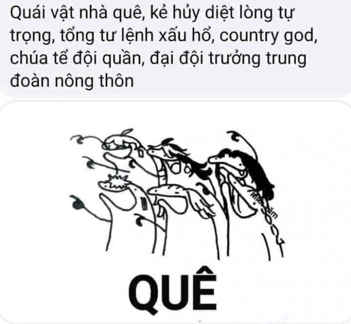 người nhà quê meme tổng sỉ vả