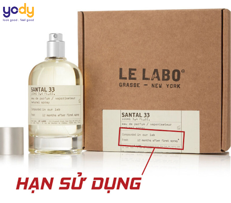 Nước hoa có hạn sử dụng không