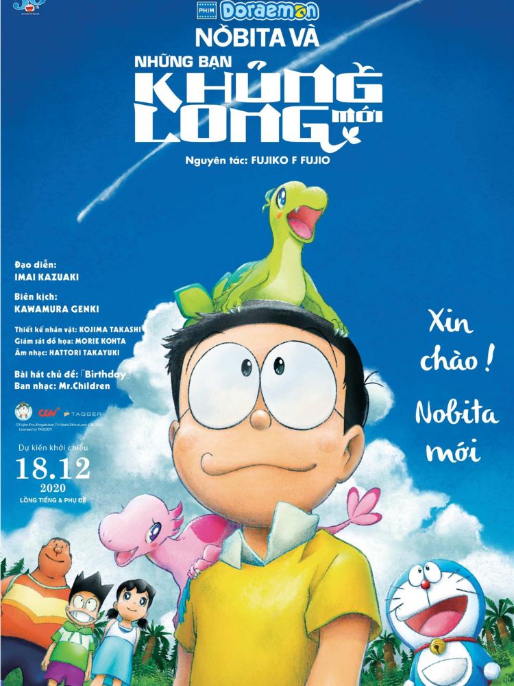 Doraemon: Nobita và Những bạn khủng long mới - Doraemon the movie: Nobita’s New Dinosaur