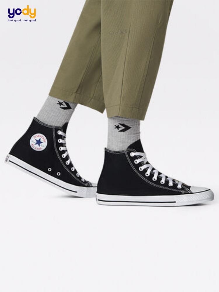 phối đồ với converse cổ cao nam