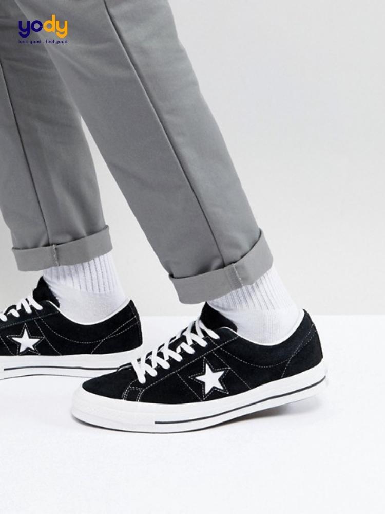 phối đồ với converse cổ cao nữ