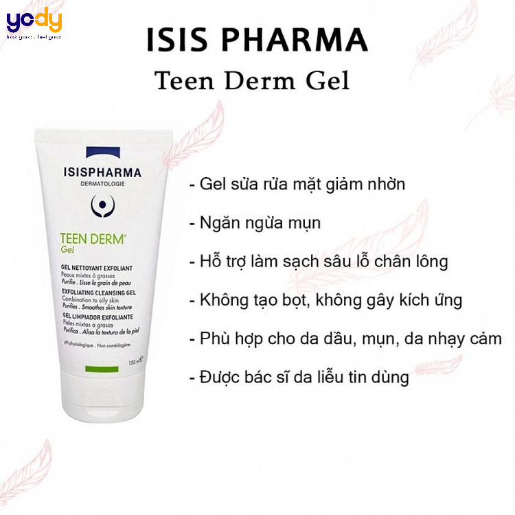 sữa rửa mặt Isis Pharma