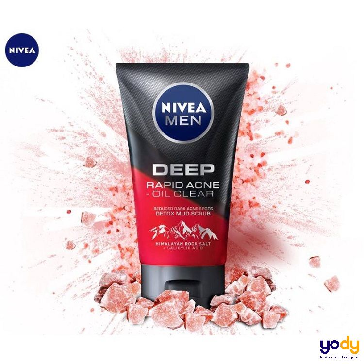 Sữa rửa mặt Nivea Deep Rapid Acne Oil Clear