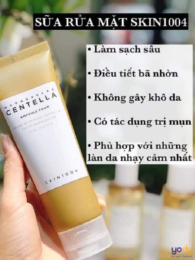 Sữa rửa mặt rau má