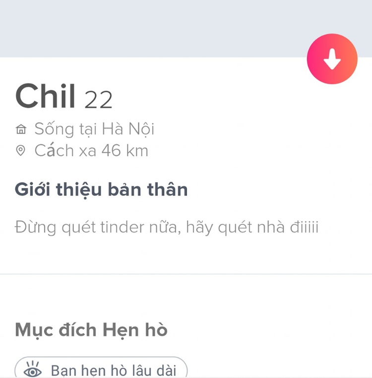 Bio Tinder cho nữ