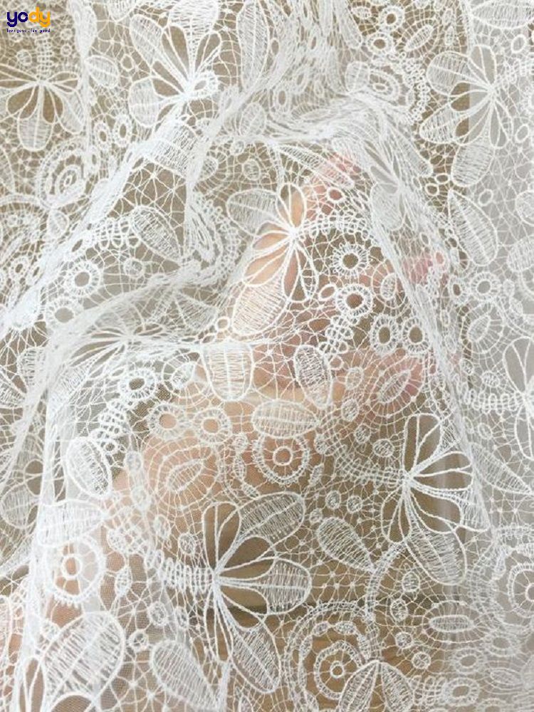 Vải ren thắt nút (Knotted Lace)