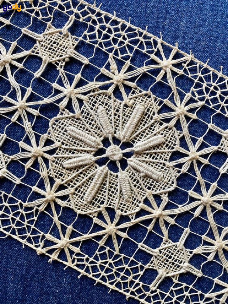 Vải ren kim (Needle Lace)