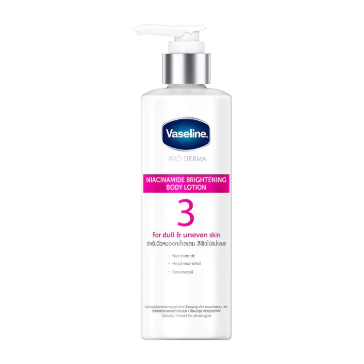 Vaseline Pro Derma số 3 với 5% Niacinamide