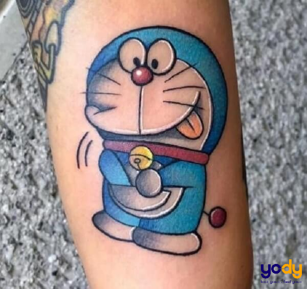 hình xăm Doraemon