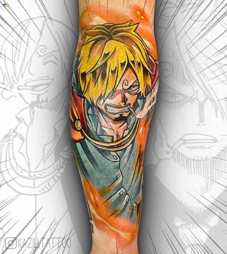 Mẫu Tattoo One Piece đẹp