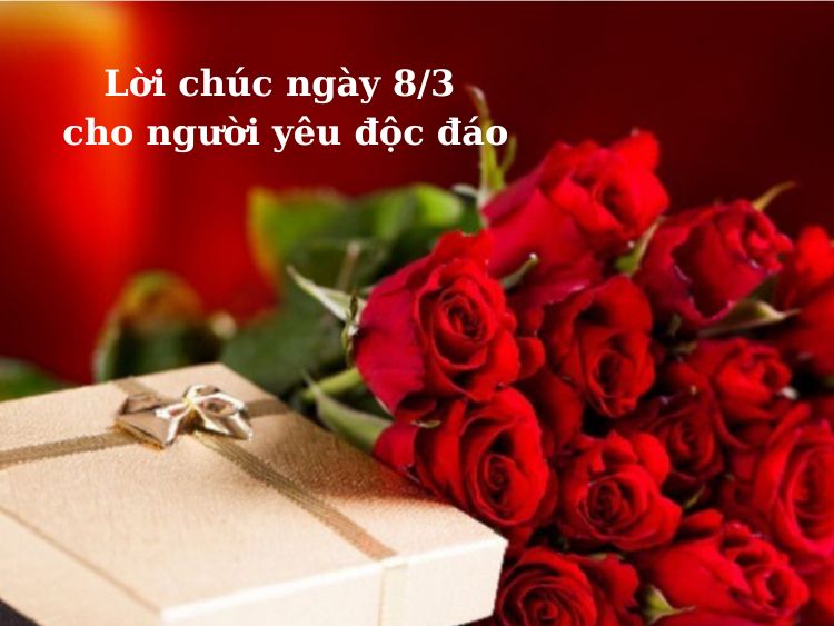 lời chúc 8/3 cho người yêu