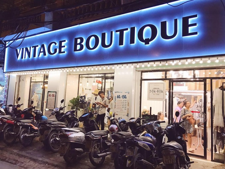 Cửa hàng quần áo 2hand ở Hà Nội