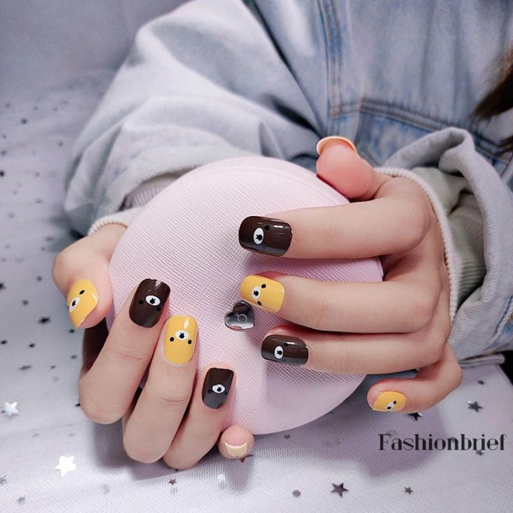 Mẫu nail cute cho học sinh, sinh viên