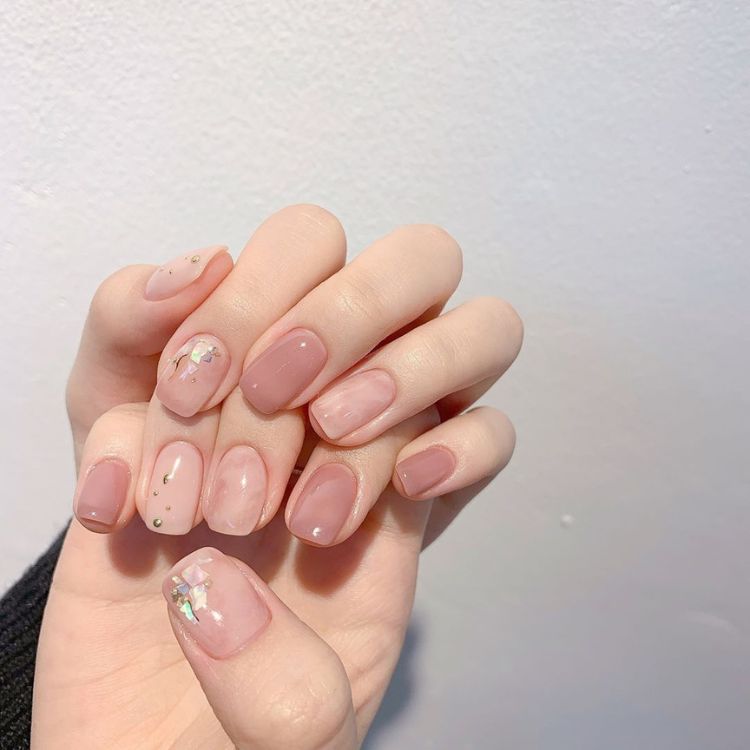 Mẫu nail đơn giản cho học sinh, sinh viên