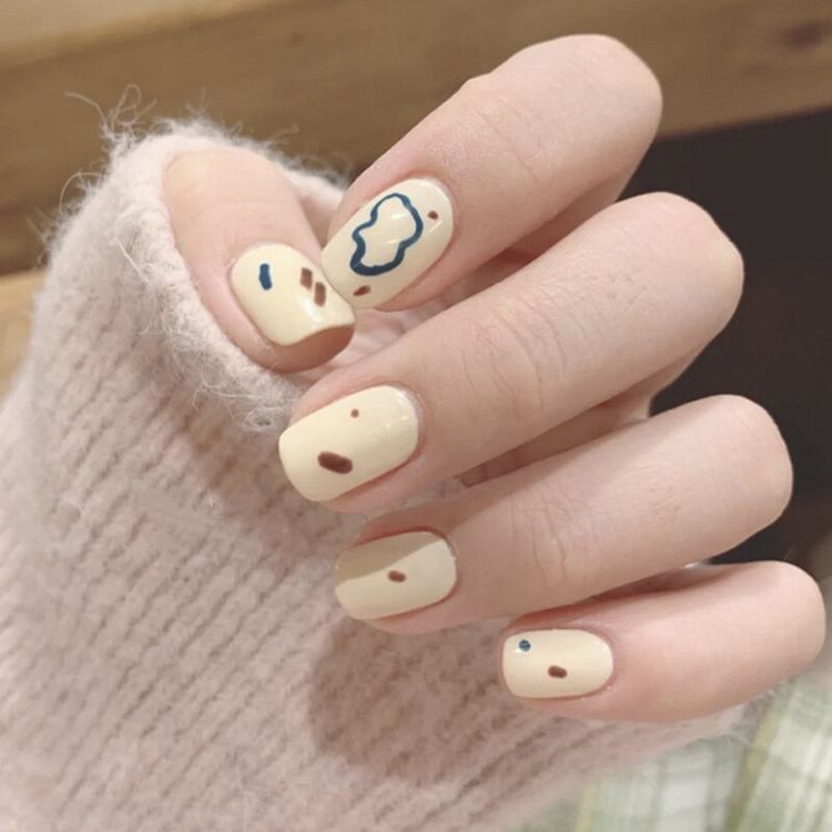 Mẫu nail cute cho học sinh, sinh viên