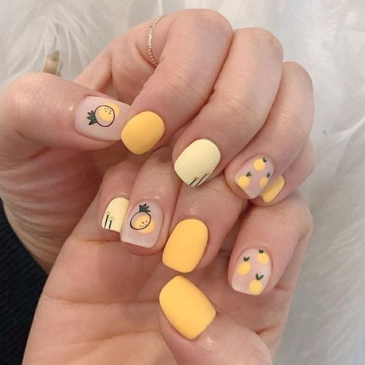 Mẫu nail cute cho học sinh, sinh viên