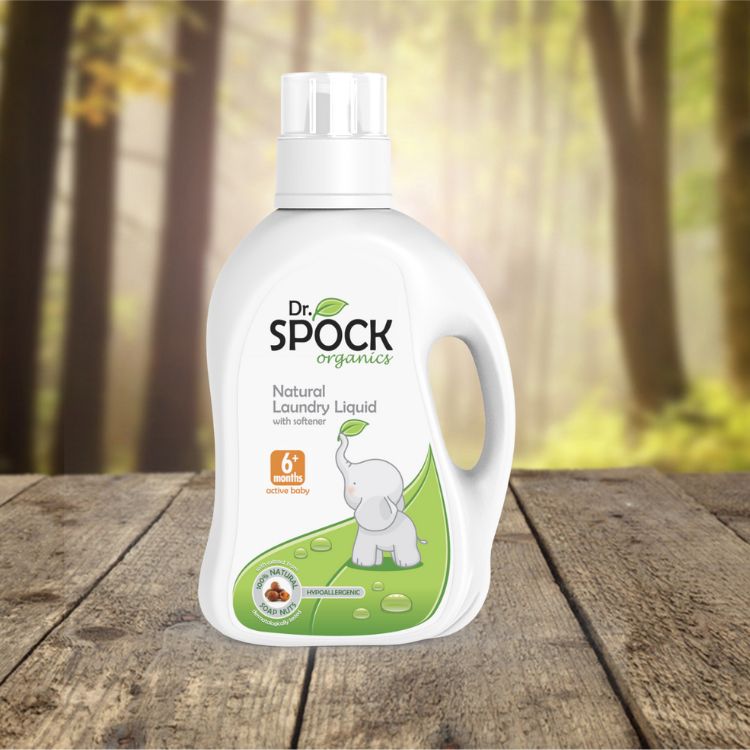 Nước giặt xả Organic Dr Spock 