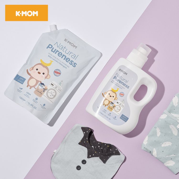 Nước giặt cho trẻ sơ sinh hữu cơ K-MOM