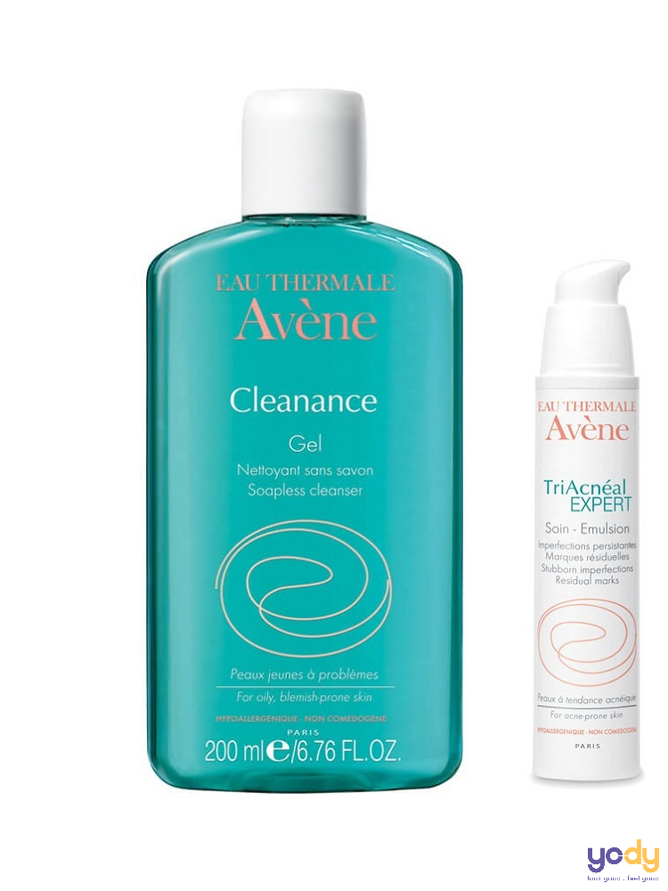 review sữa rửa mặt avene